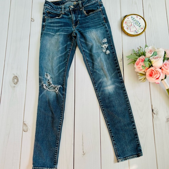 AEO Ripped Stretchy Jean - Picture 2 of 5